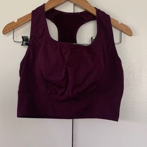 Fabletics Plum Purple Sports Bra
